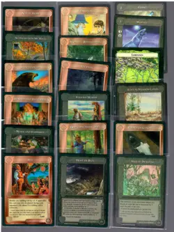 Lot of 220 1995 Wizards Limited Edition Middle Earth CCG Black Border Cards - Image 2