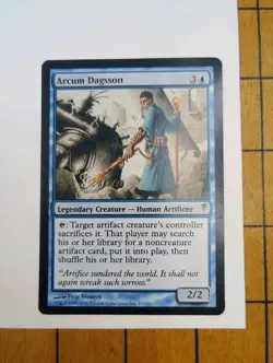 MTG - Arvin Dagsson - Legendary - Coldsnap - LP - Rare - Magic The Gathering - Image 1