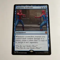 Impostor Syndrome M0034 Non Foil Marvel's Spider-Man MTG NM/M - Image 1