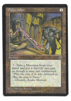 MTG Didgeridoo X1 Homelands edition rare - Image 1