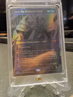 MTG - Jace the Pefected Mind (Oil Slick Foil) Phyrexia: All Will Be One in case. - Image 1