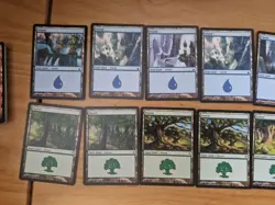 MTG Magic the Gathering Basic Land x50 Mixed - lot 2 - Image 1