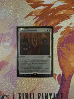 Clever Concealment (Surge Foil) Commander: Final Fantasy Foil - Image 1