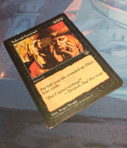 Infernal Contract - Mirage - Excellent/LP-MP - Vintage MTG - Image 3