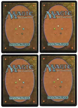 Ancestral Mask x4 4x 1999 Mercadian Masques PLAYSET Green Enchantment MTG LP AZ2 - Image 2