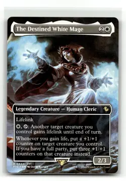 The Destined White Mage (Borderless) 444 R Commander: FINAL FANTASY - Image 1