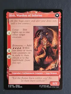 Clive Ifrit's Dominant Magic: The Gathering Final Fantasy Regular - Image 2