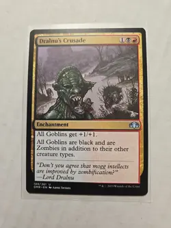 Dralnu's Crusade - Dominaria Remastered - LP - Uncommon - Enchantment - MTG - Image 1