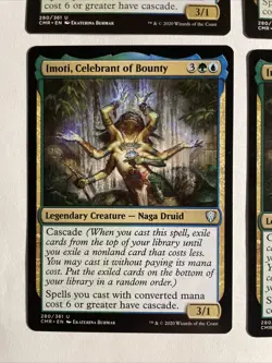 4x Mtg Commander Legends Imoti, Celebrant Of Bounty NM/M Magic The Gathering - Image 2