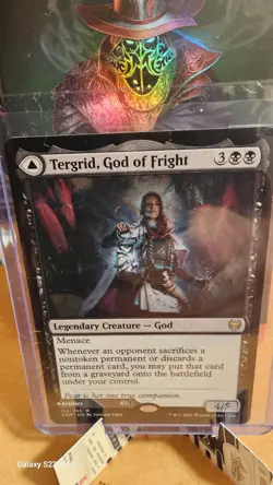 MTG Tergrid God Of Fright Tergrid's Lantern LP X1 Magic The Gathering Kaldheim - Image 1