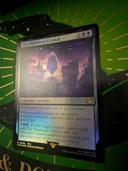 MTG Final Fantasy The Darkness Crystal Foil NM - Image 2