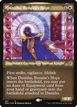 Danitha, Benalia's Hope Showcase Foil - Dominaria United MTG-NM - Image 1