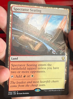 Spectator Seating Commander Legends (CMR) MTG : Magic the Gathering LP Rare - Image 3
