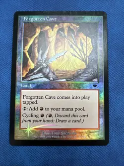 *FOIL* Forgotten Cave - Onslaught (Set#: 317/350) -MTG - NM - Image 1