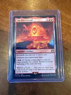The Fire Crystal - 0135 - Final Fantasy - MTG - NM/M - Image 1