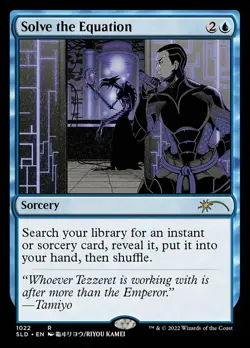 Solve the Equation (1022) x1 - Secret Lair Drop Series - NM-Mint, English - Secr - Image 1