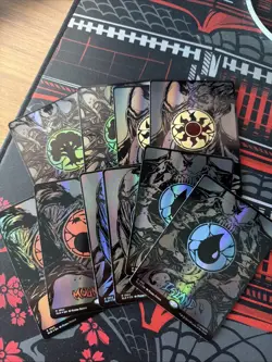 MTG Secret Lair Marvel Spider-Man: Mana Symbiote Raised Foil Opened Pack - Image 2