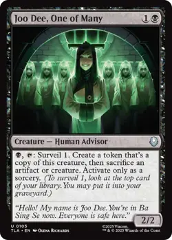 Joo Dee, One of Many 105 NM Foil Avatar: The Last Airbender MTG EN - Image 1