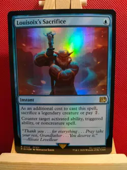 Louisoix's sacrifice FOIL - Final Fantasy - Rare - NM (See Pics) MTG - Image 1
