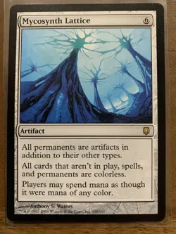 MTG Mycosynth Lattice Darksteel 130/165 Regular Rare - 1C - Image 1