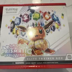 Pokemon TCG Prismatic Evolutions Elite Trainer Box ETB W/ Pokeball Tin *Pokeball - Image 3