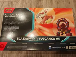 🔥IN HAND FAST SHIP🔥 Pokemon TCG: Blaziken ex & Volcanion ex Premium Collection - Image 2