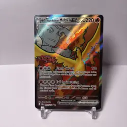 Pokemon TCG Team Rockets Moltres EX Destined Rivals 208/182 NearMint Condition - Image 1