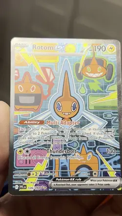 ⚡ROTOM EX 126/094 ⚡SIR Phantasmal Flames Pokemon TCG Pack Fresh NM - Image 2