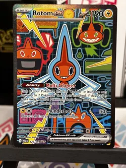 ⚡ROTOM EX 126/094 ⚡SIR Phantasmal Flames Pokemon TCG Pack Fresh NM - Image 3