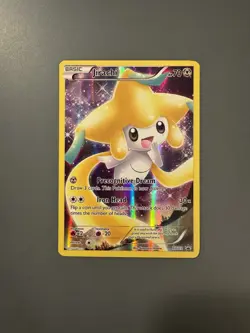 Pokemon Jirachi Full Art XY112 Black Star Promo Holo - LP - Image 1