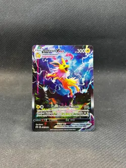 Pokemon TCG Jolteon Vmax SWSH184 Black Star Promo Full Art - Image 1
