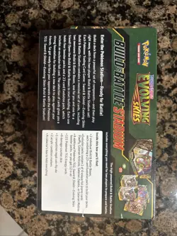 Pokemon TCG Sword & Shield- Evolving Skies Build & Battle Stadium 820650809781 - Image 2