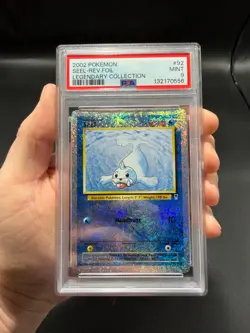 2002 Pokemon Legendary Collection Reverse Holo Foil SEEL #92 PSA 9 Mint Vintage - Image 1