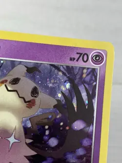 Pokemon TCG SWSH Darkness Ablaze Mimikyu 081/189 Cosmos Holo Promo SWIRL NM! - Image 2