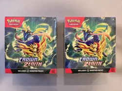 Pokemon TCG Crown Zenith Booster Bundle NEW Sealed X2 - Image 1