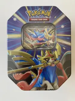 Pokemon TCG Slashing Legends Tin Zacian EX - Image 1