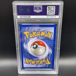 1999 POKEMON JUNGLE #8 PIDGEOT-HOLO NO SYMBOL ERROR PSA 9 - Image 2