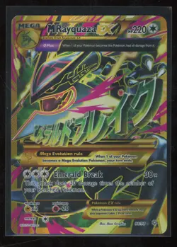 2015 Pokemon XY Ancient Origins M Rayquaza EX Holo Rare FA #98/98 - Image 1