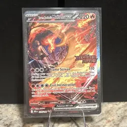 Pokemon TCG Team Rockets Moltres EX (stamped) UPC exclusive #229/182 - Image 2