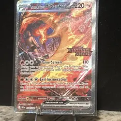 Pokemon TCG Team Rockets Moltres EX (stamped) UPC exclusive #229/182 - Image 3