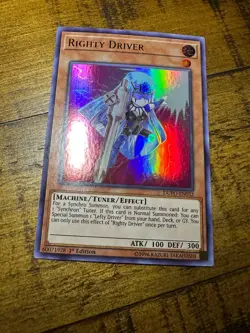 Righty Driver DUPO-EN032 1st Edition Ultra Rare LP + BONUS - Image 1