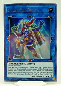 Yugioh Gouki Jet Ogre DUPO-EN023 Ultra Rare Holo - NM/M - Image 1