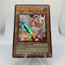 Yugioh Injection Faiy Lily RP02-EN065 Ultra Rare Near Mint #3 - Image 3