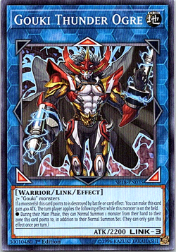 Gouki Thunder Ogre SP18-EN035 Yu-Gi-Oh! Light Play 1st Edition - Image 1