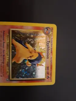 Pokemon Neo Genesis 2000 Typhlosion Holo Rare Card TCG 17/111 - Image 3