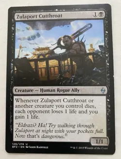 Zulaport Cutthroat Battle for Zendikar Regular - Image 1