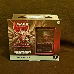 Magic the Gathering - MTG - Endless Punishment - Duskmourn Commander Deck - New - Image 1