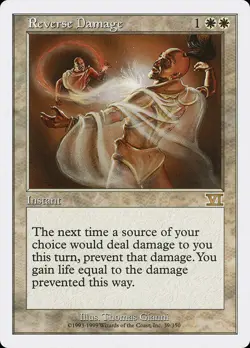 Reverse Damage [Classic Sixth Edition] Magic MTG - Image 1