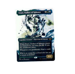 MTG Magic The Gathering Ezuri, Stalker of Spheres 317 R ONE EN Showcase Card NM - Image 1