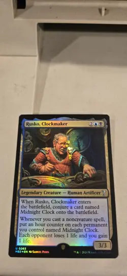 Rusko, Clockmaker - Foil MB2 NM MTG - Image 1